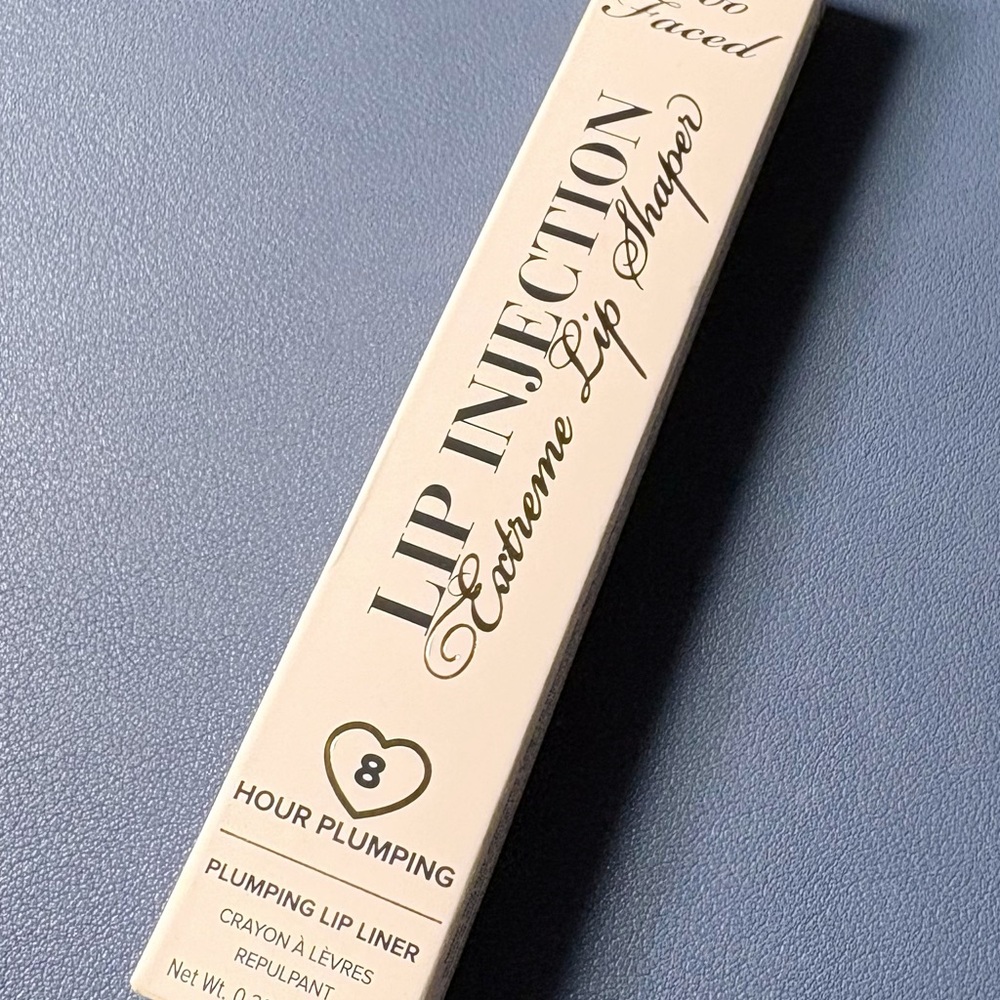 Too Faced 8 Hour Plumping Lip Liner-cinnamon swell-0.38 g/0.01 oz New In Box